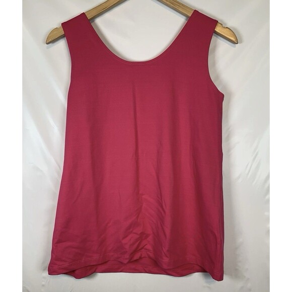 Chico's Contemporary Timeless Microfiber Pink Lotus Petal Stretch Tank Top 2X - Picture 9 of 9